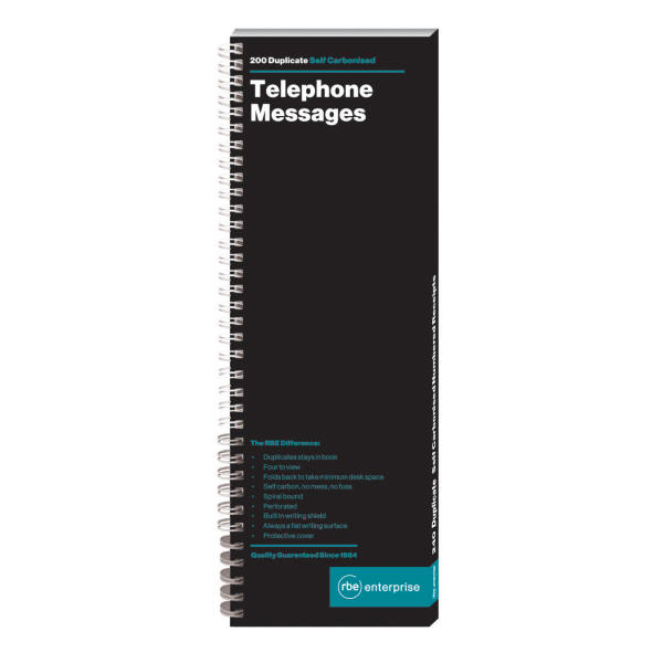 Download Telephone Message Book - 4 to View - RBE Stationery ... Yellowimages Mockups